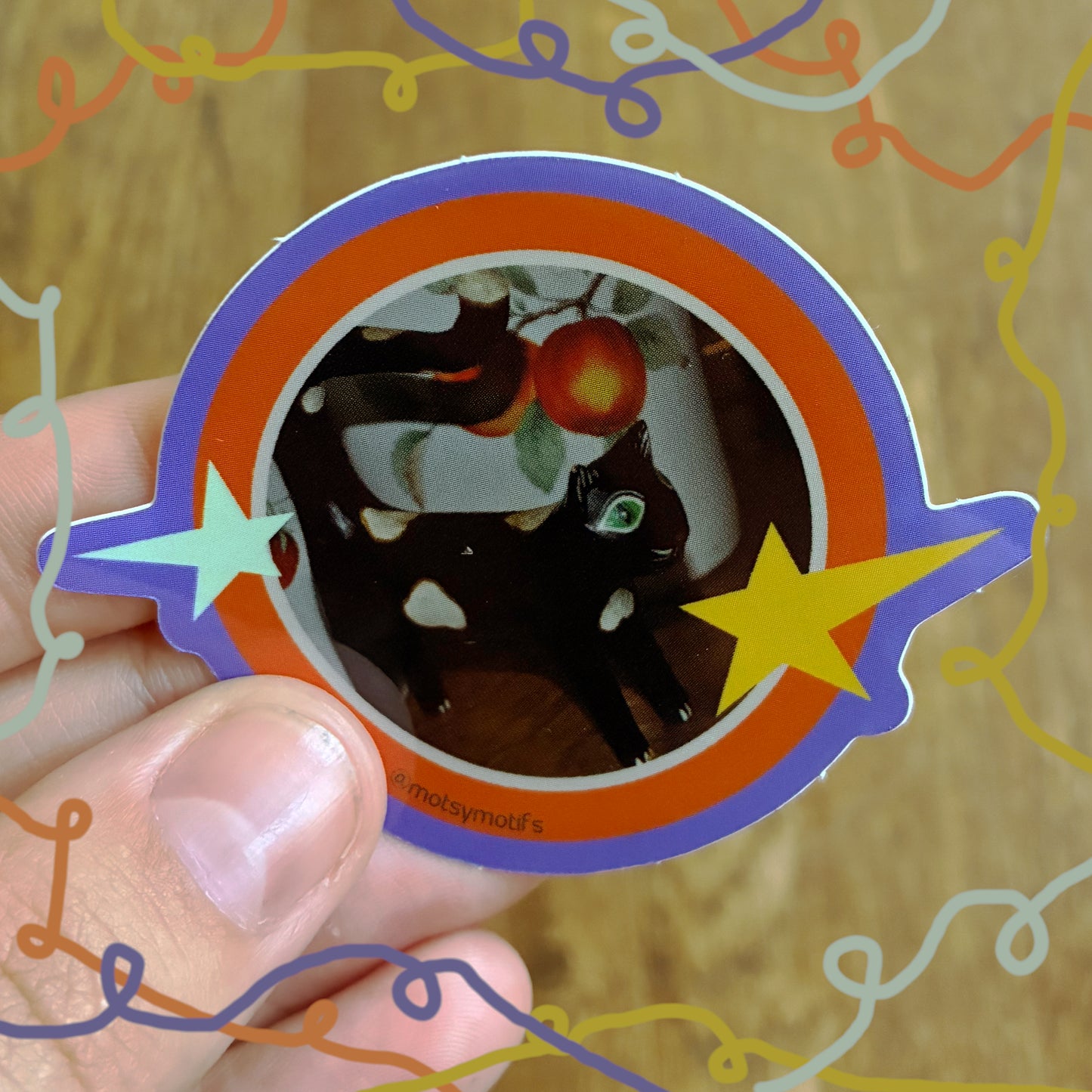 Cutesy Cat Sticker